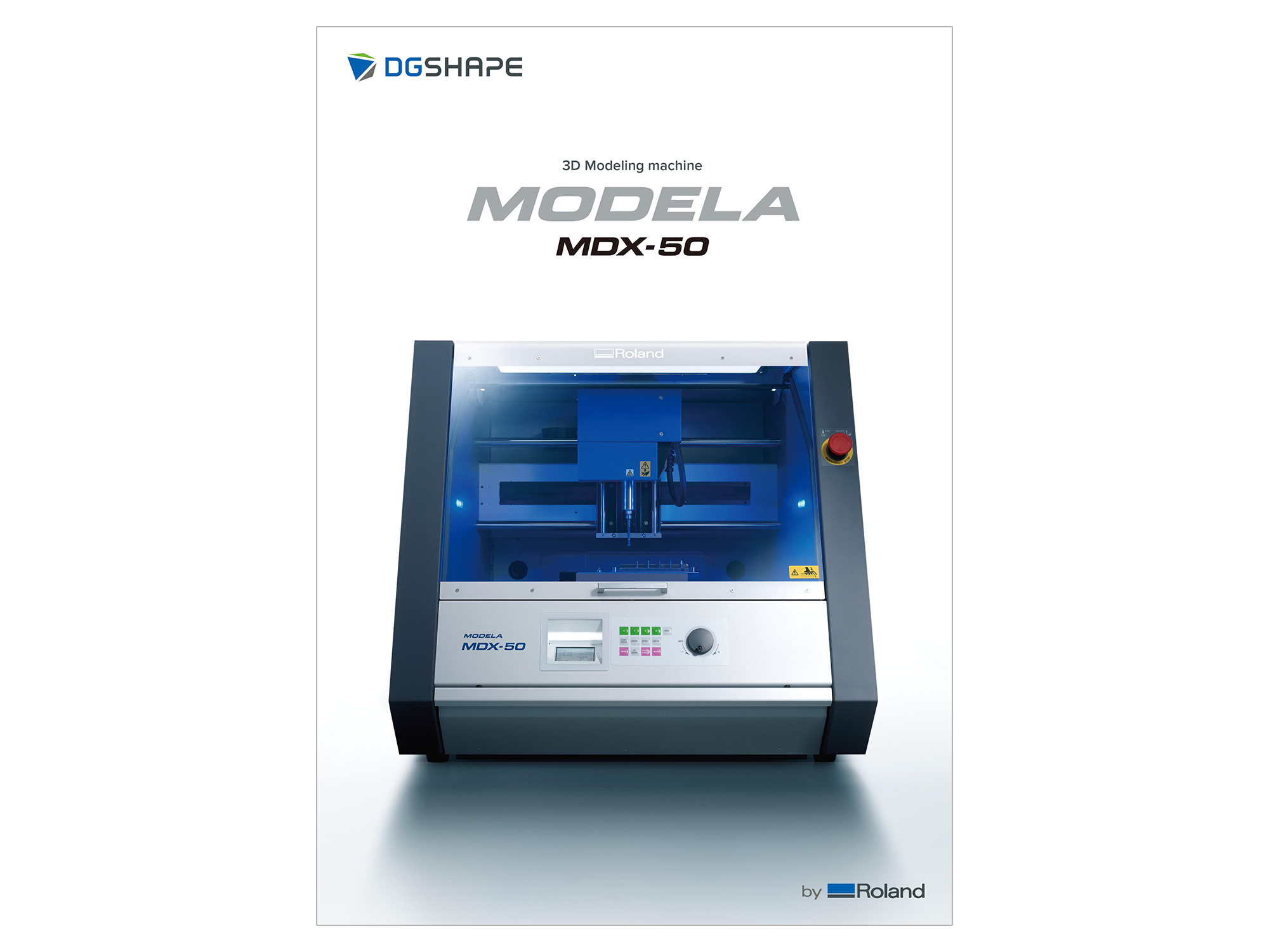 モデルや治具の製作が、これまでにないほど簡単に。ATC搭載モデル【MODELA MDX-50】