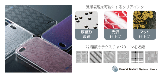 72種類のテクスチャパターン